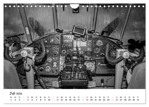 Produktbild: Flight deck - das beste B&uuml;ro (Wandkalender 2026 DIN A4 quer), CALVENDO Monatskalender
