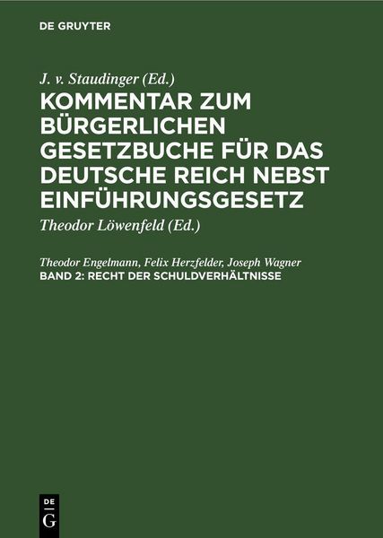 Produktbild: Recht der Schuldverh&auml;ltnisse