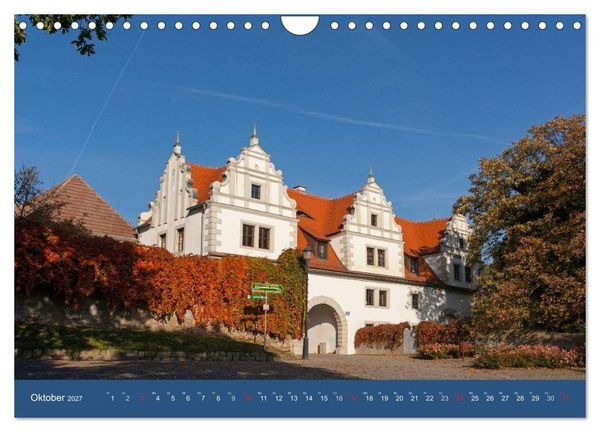 Produktbild: Sachsens Schl&ouml;sser und Burgen (Wandkalender 2027 DIN A4 quer), CALVENDO Monatskalender