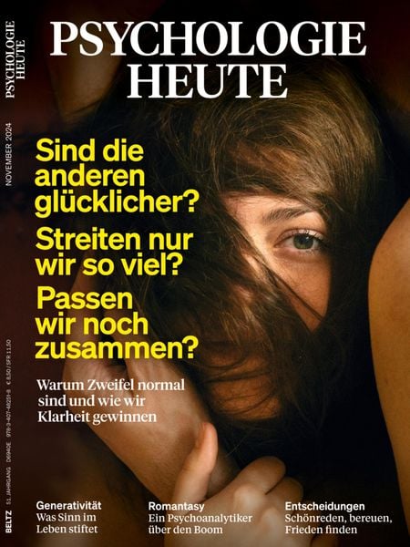 Produktbild: Psychologie Heute 11/2024: Sind die anderen gl&uuml;cklicher? Streiten nur wir so viel? Passen wir noch zusammen?