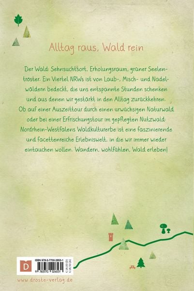Produktbild: Nordrhein-Westfalen - W&auml;lder. Wandern f&uuml;r die Seele