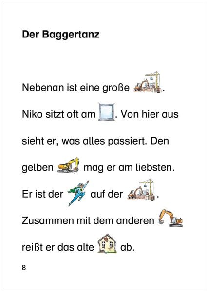 Produktbild: Bildermaus - Baggergeschichten