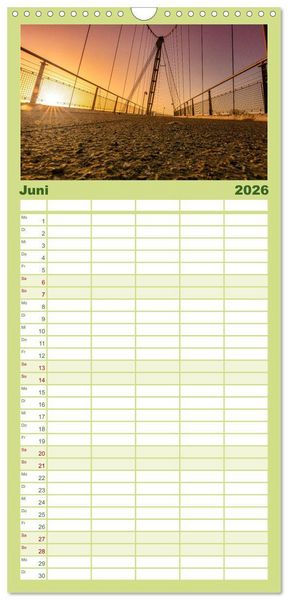 Produktbild: Familienplaner 2026 - Magdeburg entdecken mit 5 Spalten (Wandkalender, 21 x 45 cm) CALVENDO