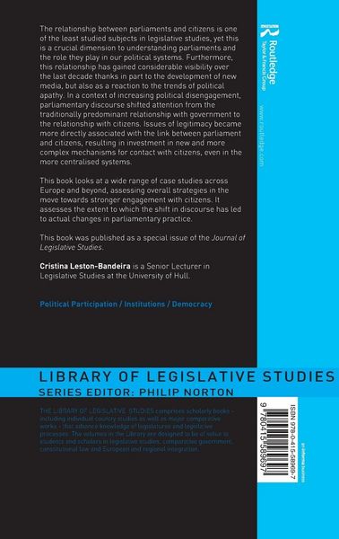 Produktbild: Parliaments and Citizens