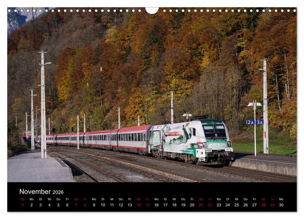 Produktbild: Die Bahn im Salzburgerland (Wandkalender 2026 DIN A3 quer), CALVENDO Monatskalender