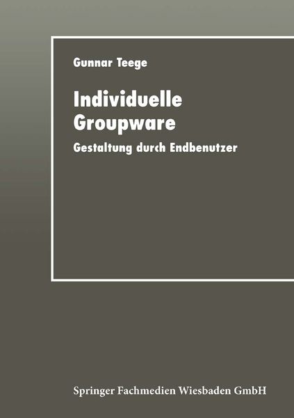 Produktbild: Individuelle Groupware