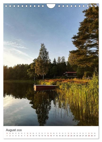 Produktbild: Schweden - Das wundersch&ouml;ne Land in Skandinavien. (Wandkalender 2026 DIN A4 hoch), CALVENDO Monatskalender