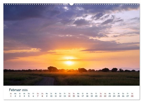 Produktbild: Fernweh Uganda - Natursch&ouml;nheit Ostafrikas (Wandkalender 2026 DIN A2 quer), CALVENDO Monatskalender