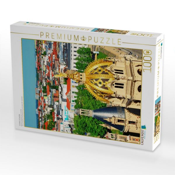Produktbild: CALVENDO Puzzle SCH&Ouml;NES SCHWERIN | 1000 Teile Lege-Gr&ouml;&szlig;e 64x48cm Foto-Puzzle f&uuml;r gl&uuml;ckliche Stunden
