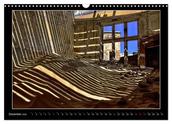 Produktbild: Geisterstadt Kolmannskuppe (Wandkalender 2026 DIN A3 quer), CALVENDO Monatskalender
