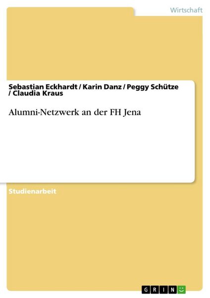 Produktbild: Alumni-Netzwerk an der FH Jena