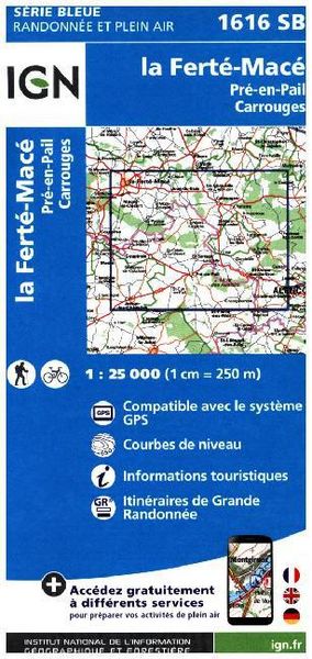 Produktbild: La Ferte Mace pre 1 : 25000
