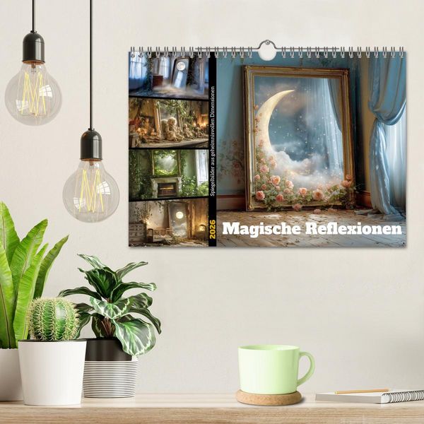 Produktbild: Magische Reflexionen (Wandkalender 2026 DIN A4 quer), CALVENDO Monatskalender