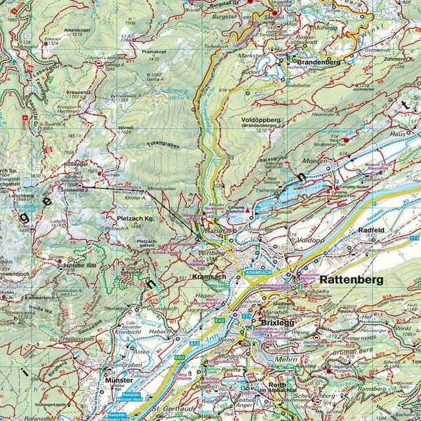 Produktbild: Freytag & berndt Wanderkarte WK 321 Achensee - Rofan - Unterinntal 1:50.000
