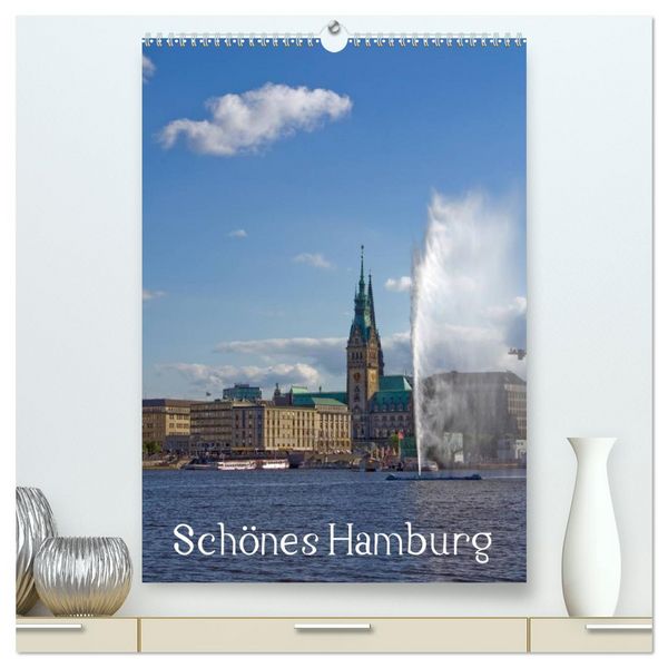 Produktbild: Sch&ouml;nes Hamburg (hochwertiger Premium Wandkalender 2026 DIN A2 hoch), Kunstdruck in Hochglanz