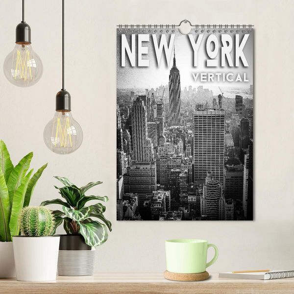 Produktbild: New York Vertical (Wandkalender 2026 DIN A4 hoch), CALVENDO Monatskalender