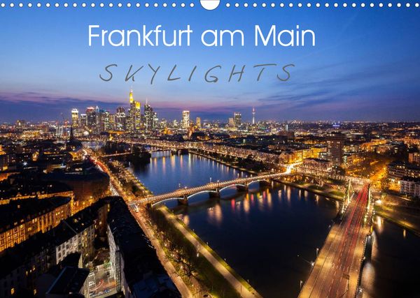 Produktbild: Frankfurt am Main Skylights (Wandkalender 2022 DIN A3 quer)
