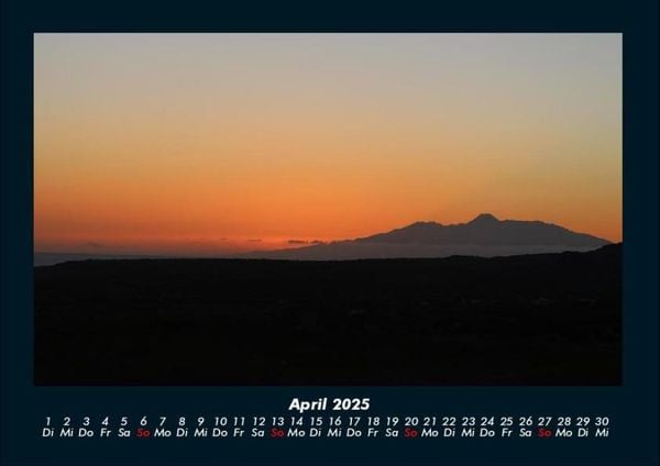 Produktbild: Landschaftskalender 2025 Fotokalender DIN A4