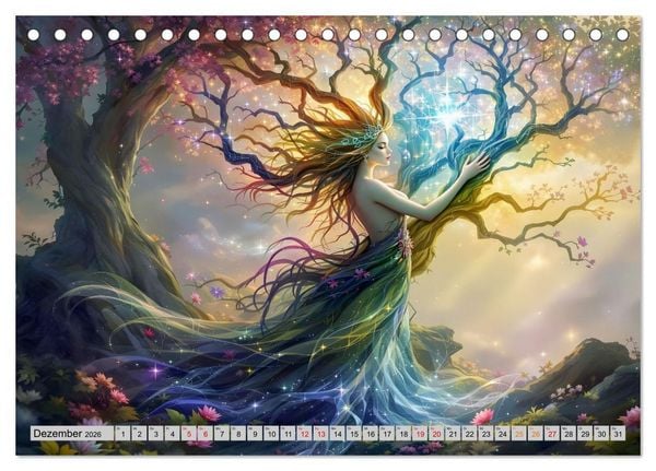 Produktbild: Baumvisionen (Tischkalender 2026 DIN A5 quer), CALVENDO Monatskalender