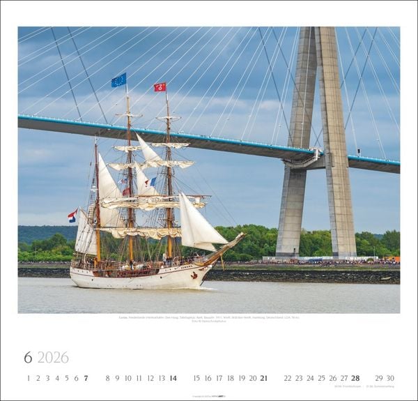 Produktbild: Tall Ships Kalender 2026