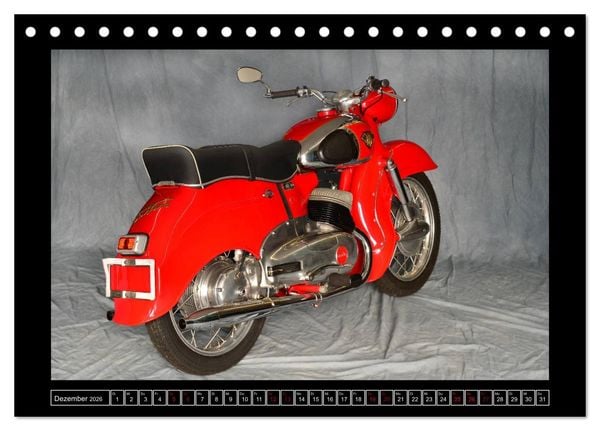 Produktbild: Maico Taifun 400 - Eine Legende (Tischkalender 2026 DIN A5 quer), CALVENDO Monatskalender