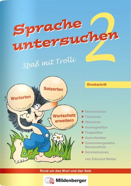 Produktbild: Sprache untersuchen &ndash; Spa&szlig; mit Trolli 2, Druckschrift