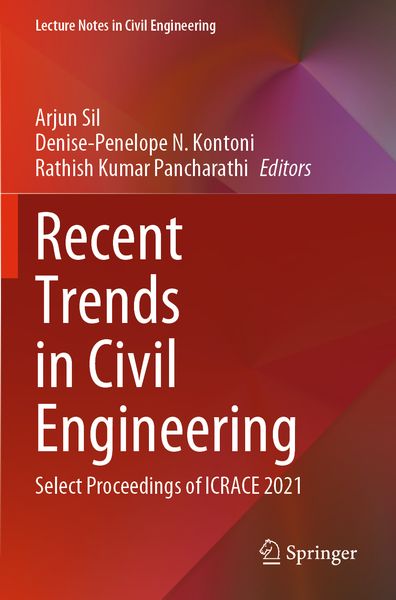 Produktbild: Recent Trends in Civil Engineering