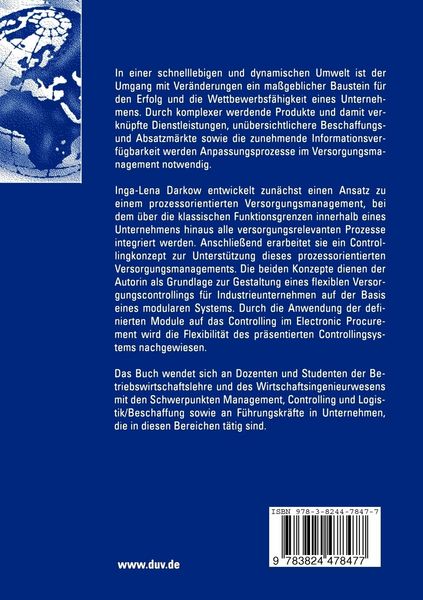 Produktbild: Logistik-Controlling in der Versorgung