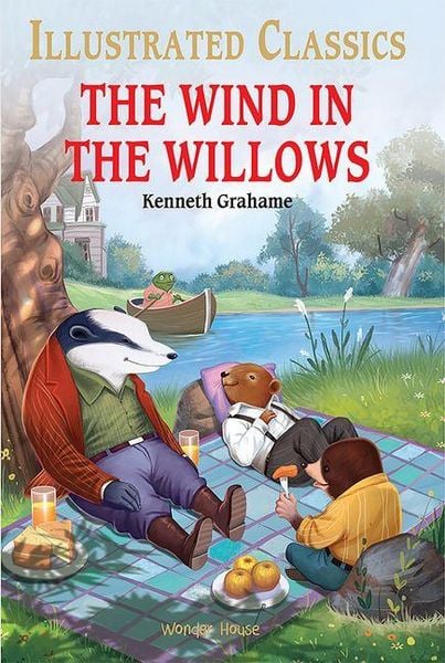 Produktbild: The Wind in the Willows: Illustrated Abridged Children Classic English Novel with Review Questions