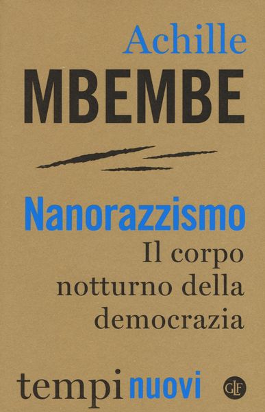 Produktbild: Nanorazzismo. Il corpo notturno della democrazia