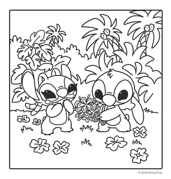 Produktbild: Cozy Coloring Disney - Lilo & Stitch