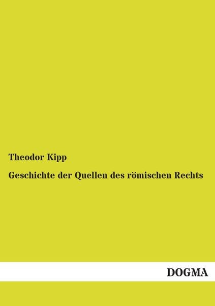 Produktbild: Geschichte der Quellen des r&ouml;mischen Rechts