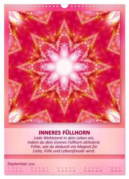 Produktbild: Light Energy Mandalas - Kalender - Vol. 1 (Wandkalender 2026 DIN A3 hoch), CALVENDO Monatskalender