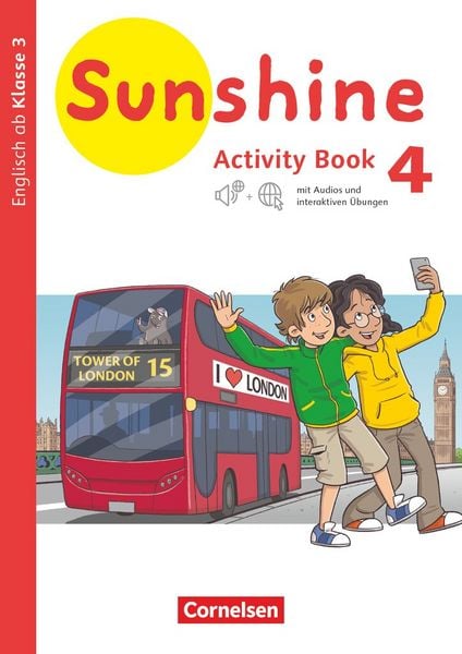 Produktbild: Sunshine - Englisch ab Klasse 3 - Allgemeine Ausgabe 2020 - 4. Schuljahr