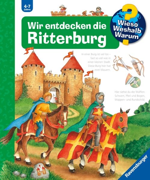 Wieso? Weshalb? Warum?, Band 11 - Wir entdecken die Ritterburg