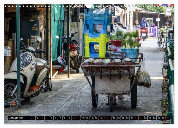 Produktbild: Bangkok - pulsierende Hauptstadt Thailands (Wandkalender 2026 DIN A3 quer), CALVENDO Monatskalender