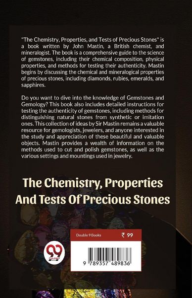 Produktbild: The Chemistry, Properties And Tests Of Precious Stones