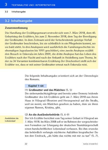 Produktbild: Herkunft - Textanalyse und Interpretation