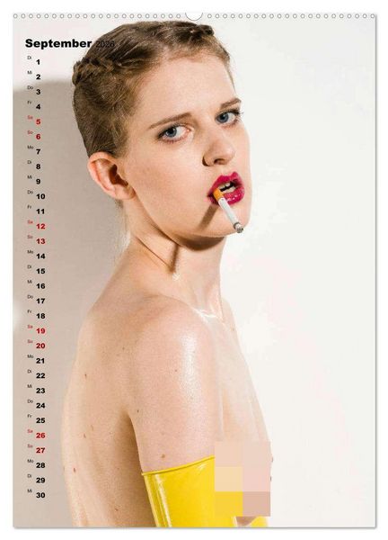 Produktbild: Yellow Latex (Wandkalender 2026 DIN A2 hoch), CALVENDO Monatskalender