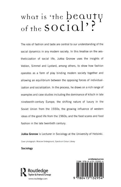 Produktbild: The Sociology Of Taste