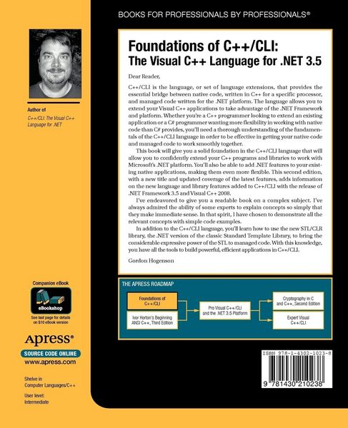 Produktbild: Foundations of C++/CLI