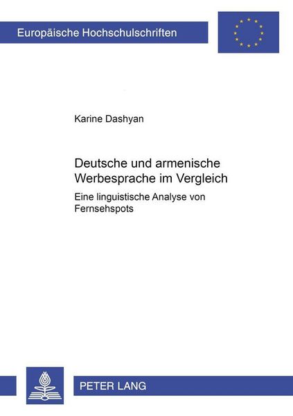 Produktbild: Dashyan, K: Deutsche und armenische Werbesprache im Vergleic