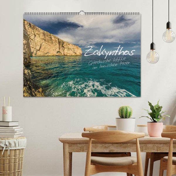 Produktbild: Zakynthos - Griechische Idylle im Ionischen Meer (Wandkalender 2027 DIN A2 quer), CALVENDO Monatskalender