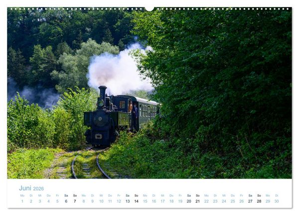 Produktbild: Steyrtalbahn (hochwertiger Premium Wandkalender 2026 DIN A2 quer), Kunstdruck in Hochglanz