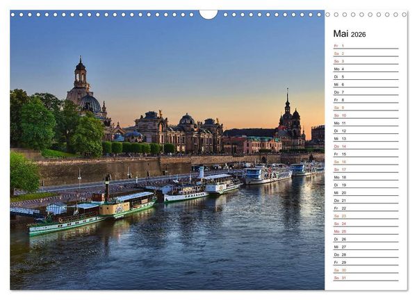 Produktbild: Schaufelraddampfer (Wandkalender 2026 DIN A3 quer), CALVENDO Monatskalender