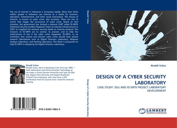 Produktbild: DESIGN OF A CYBER SECURITY LABORATORY