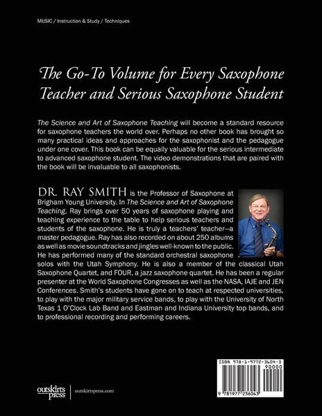 Produktbild: The Science and Art of Saxophone Teaching