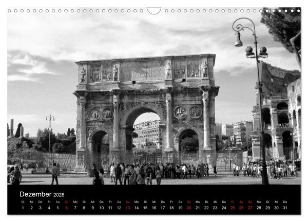 Produktbild: Metropole Rom (Wandkalender 2026 DIN A3 quer), CALVENDO Monatskalender