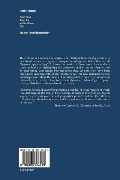 Produktbild: Dynamic Formal Epistemology