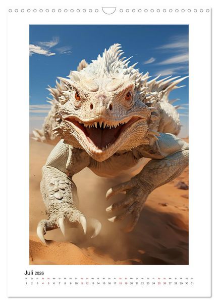 Produktbild: Highspeed Tiere (Wandkalender 2026 DIN A3 hoch), CALVENDO Monatskalender